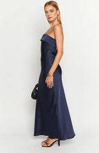 Floor Length Strapless Graduation Party Dresses Backless Sleeveless Prom Dresses Hot Sale Long Evening Dresses