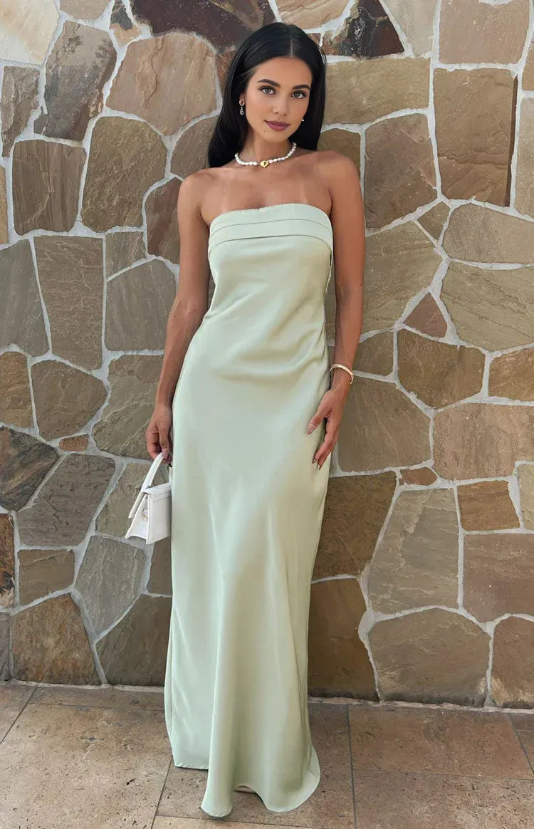 Floor Length Strapless Graduation Party Dresses Backless Sleeveless Prom Dresses Hot Sale Long Evening Dresses