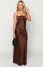 Floor Length Strapless Graduation Party Dresses Backless Sleeveless Prom Dresses Hot Sale Long Evening Dresses