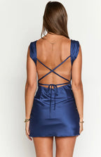 Regular Straps Short Graduation Homecoming Dresses Backless Sleeveless No Slit Unique Backless Party Dresses