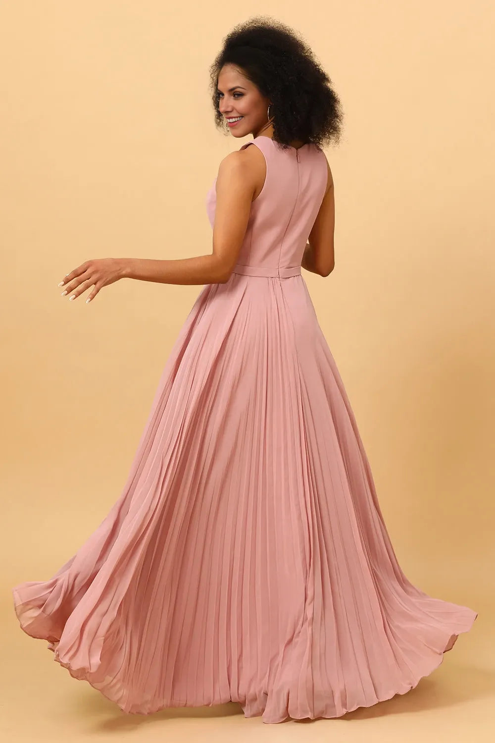 Scoop Sleeveless A-line Vintage Off the shoulder Floor length Party Dress Buy For women