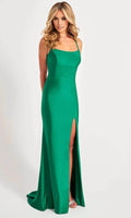Scoop Sleeveless Sheath Classic Off the shoulder Floor Length Prom Dress For Sale For Ladies