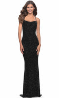 Scoop Sleeveless Sheath Shiny Off the shoulder Floor Length Prom Dress For Sale For Ladies