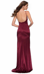 Scoop Sleeveless Sheath Simple Off the shoulder Floor length Long Prom Dress For Sale For Ladies