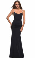 Scoop Sleeveless Sheath Tight Off the shoulder Floor Length Prom Dress Hot Sale For Ladies ﻿