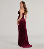 Sexy Mermaid Spaghetti Straps Sleeveless Back Zip Sweep/Brush Train Prom Dress