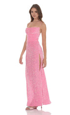 Sexy Sheath/Column Cowl Neck Sleeveless Up Floor-Length Prom Dress