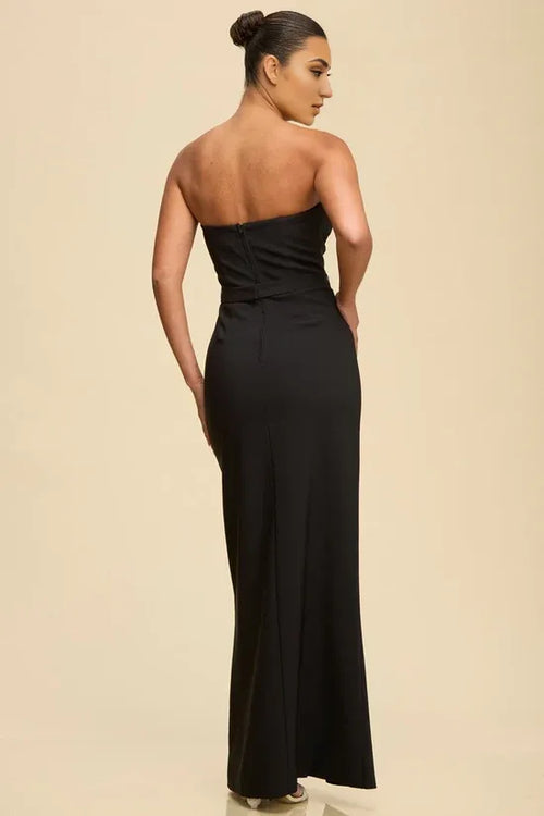 Robe de bal moulante, en V, sans manches, dos ouvert, longueur ras du sol, best-seller