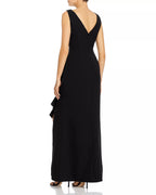 Sharp Trumpet Boat Neck Sleeveless V Back Floor Length For Sale Prom Dress