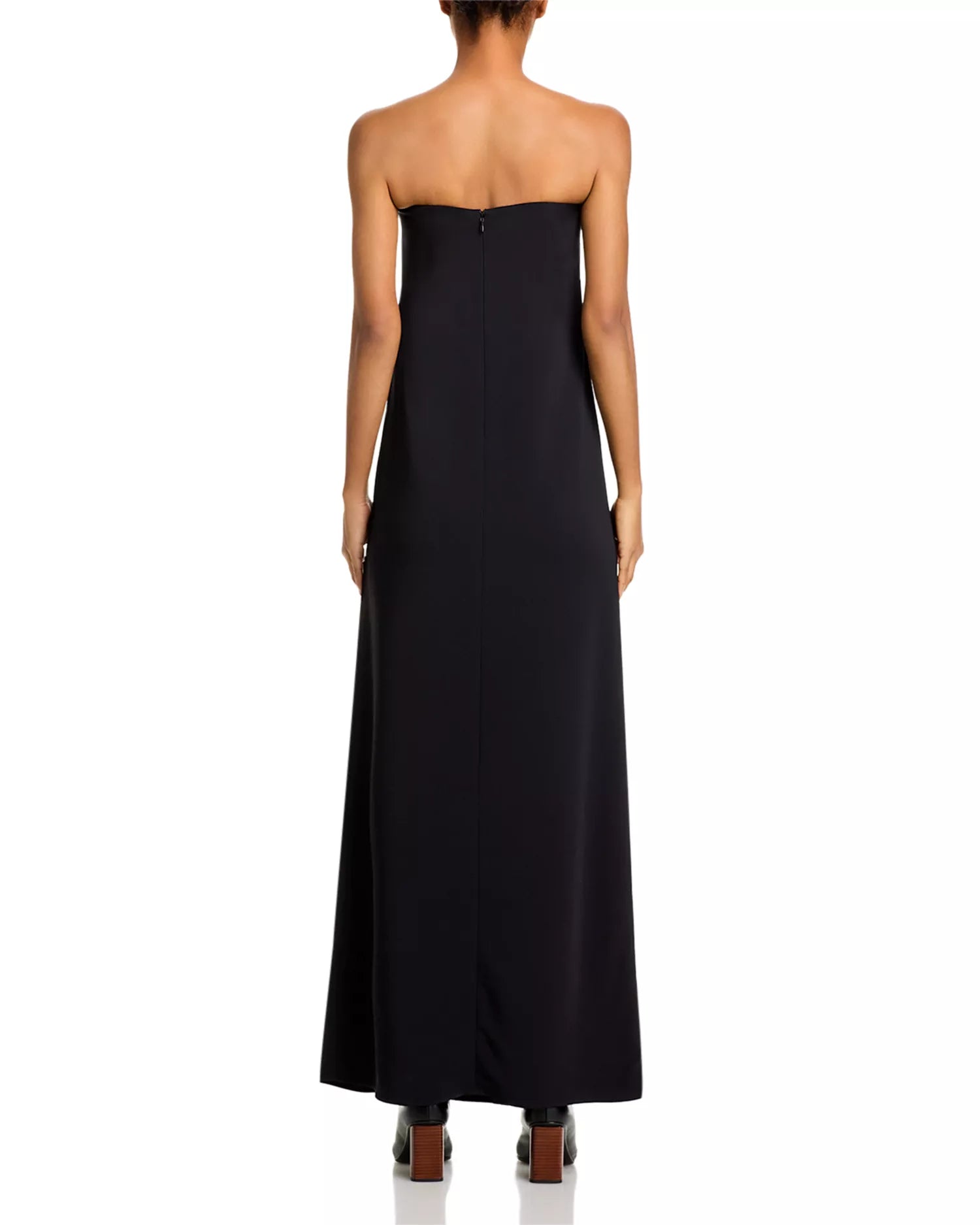Sleek Sheath Strapless Sweetheart Neck Zipper Back Floor Length Hot Sale Prom Dress