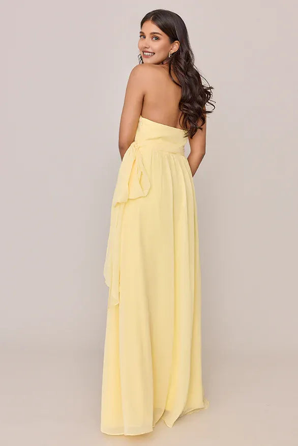 A-Line Halter Neck Sleeveless Floor-Length Prom Dress