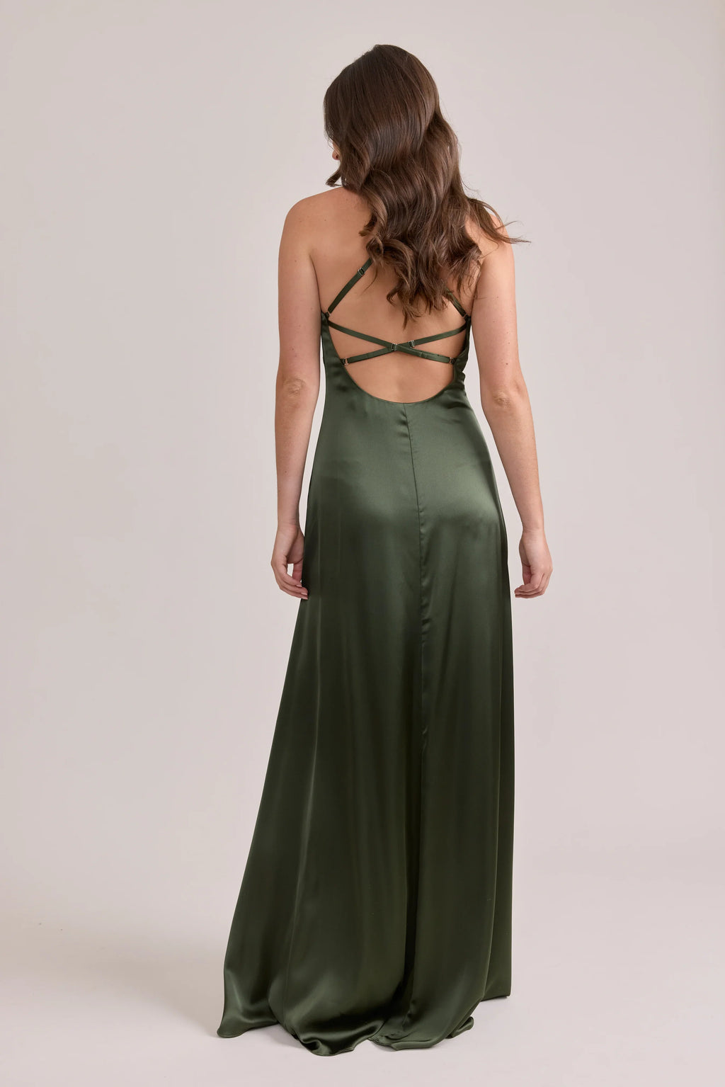 A-Line Off the Shoulder Sleeveless Floor-Length Prom Dress