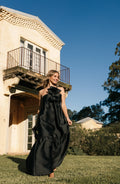 A-Line One-Shoulder Sleeveless Floor-Length Prom Dress