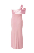 A-Line One Shoulder Sleeveless Floor-Length Plus Size Prom Dress