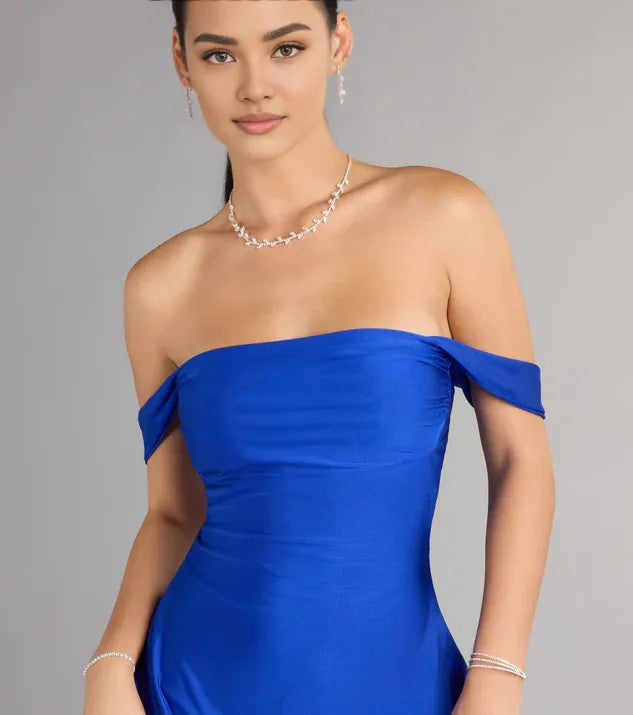 A-Line/Princess Off-The-Shoulder Sleeveless Backless Short-Mini Homecoming Dresses