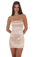 Bodycon Strapless Sleeveless Zipper Up Short-Mini Homecoming Dress