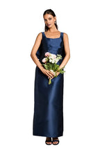 Column Square Neck Sleeveless Floor-Length Prom Dress