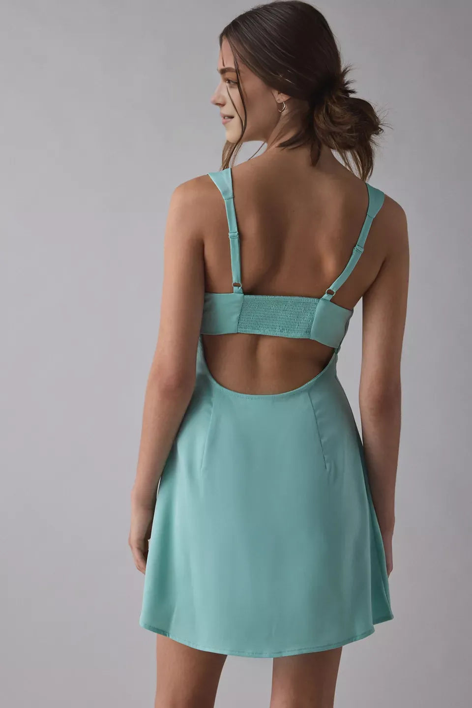 Fitted V Neck Sleeveless Short-Mini Homecoming Dress