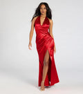 Mermaid Halter Neck Sleeveless Open Back Floor-Length Prom Dress