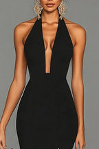 Mermaid/Trumpet Halter Neck Sleeveless Sweep/Brush Train Evening Dress