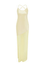 Mermaid/Trumpet Scooped Neck Sleeveless Floor-Length Prom Dress