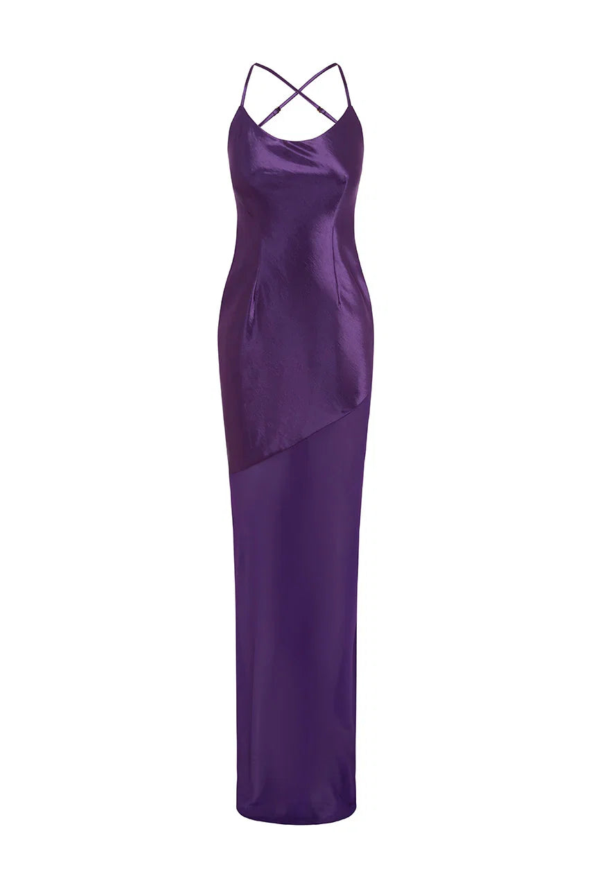 Mermaid/Trumpet Scooped Neck Sleeveless Floor-Length Prom Dress