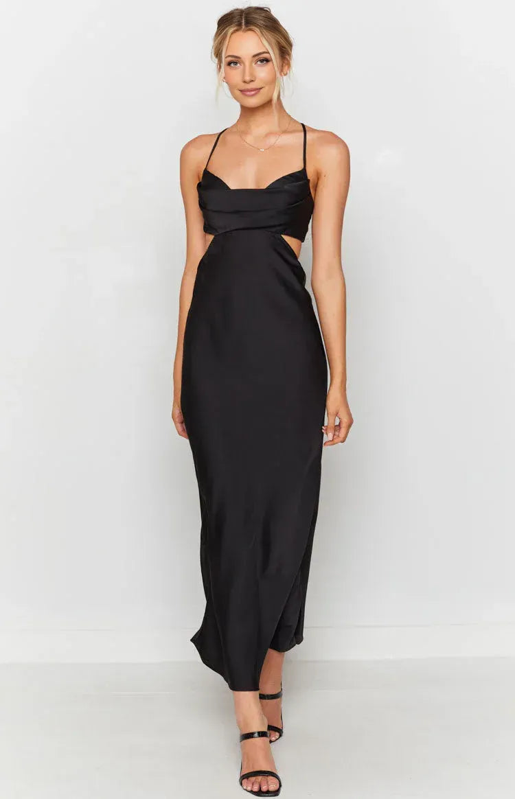 Mermaid/Trumpet Sweetheart Neck Sleeveless Backless Ankle-Length Prom Dress