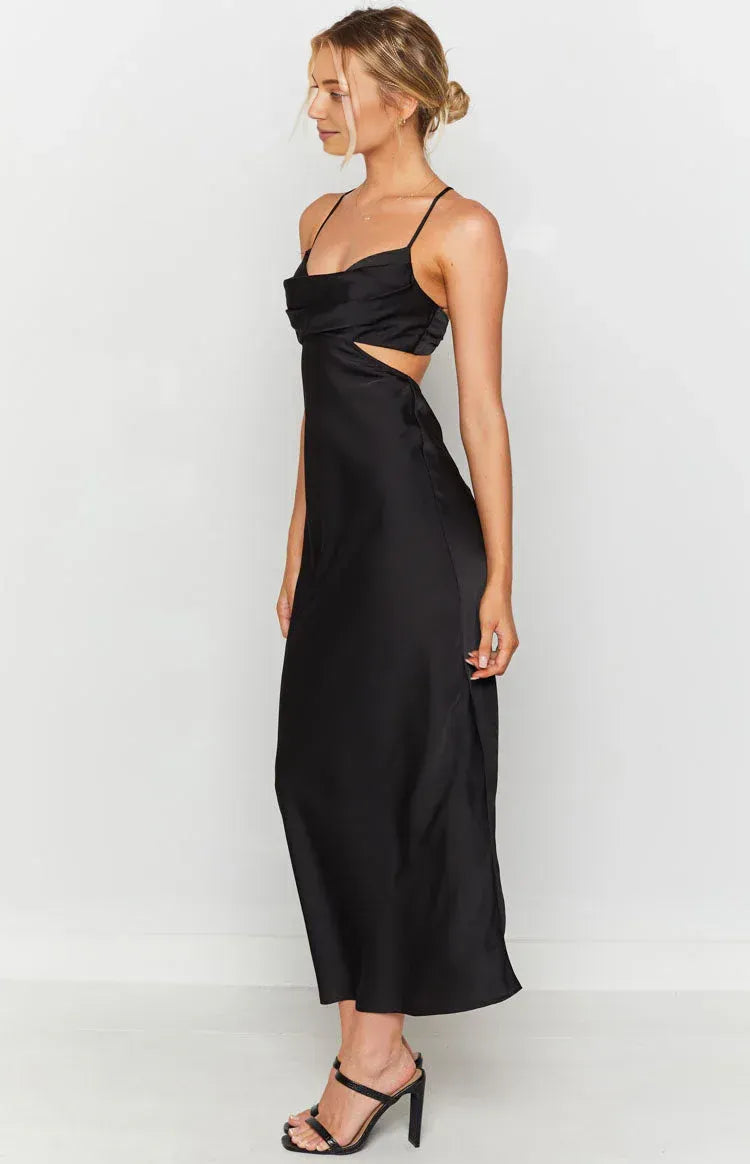Mermaid/Trumpet Sweetheart Neck Sleeveless Backless Ankle-Length Prom Dress