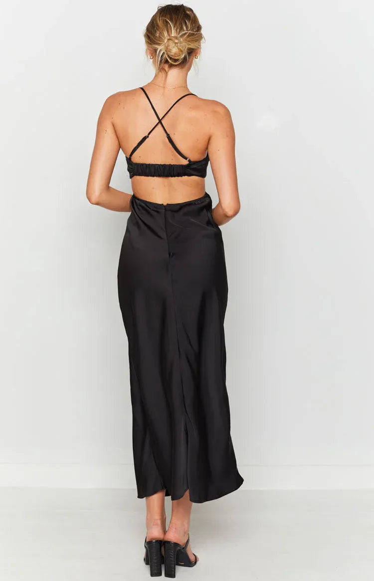 Mermaid/Trumpet Sweetheart Neck Sleeveless Backless Ankle-Length Prom Dress