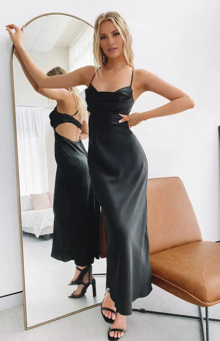 Mermaid/Trumpet Sweetheart Neck Sleeveless Backless Ankle-Length Prom Dress