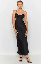 Mermaid/Trumpet Sweetheart Neck Sleeveless Backless Ankle-Length Prom Dress