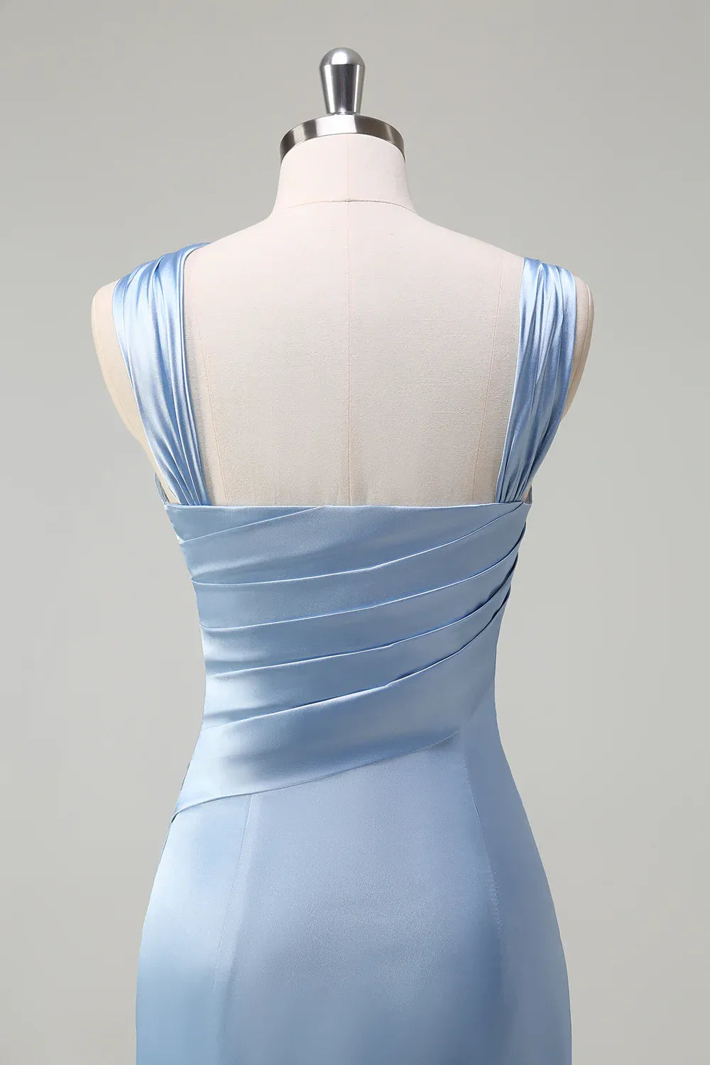 Sheath/Column One Shoulde Sleeveless Floor-Length Evening Dress