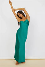 Sheath/Column One Shoulder Sleeveless Backless Floor-Length Prom Dress