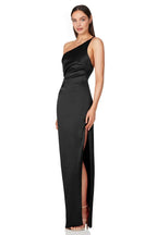 Sheath/Column One Shoulder Sleeveless Floor-Length Prom Dress