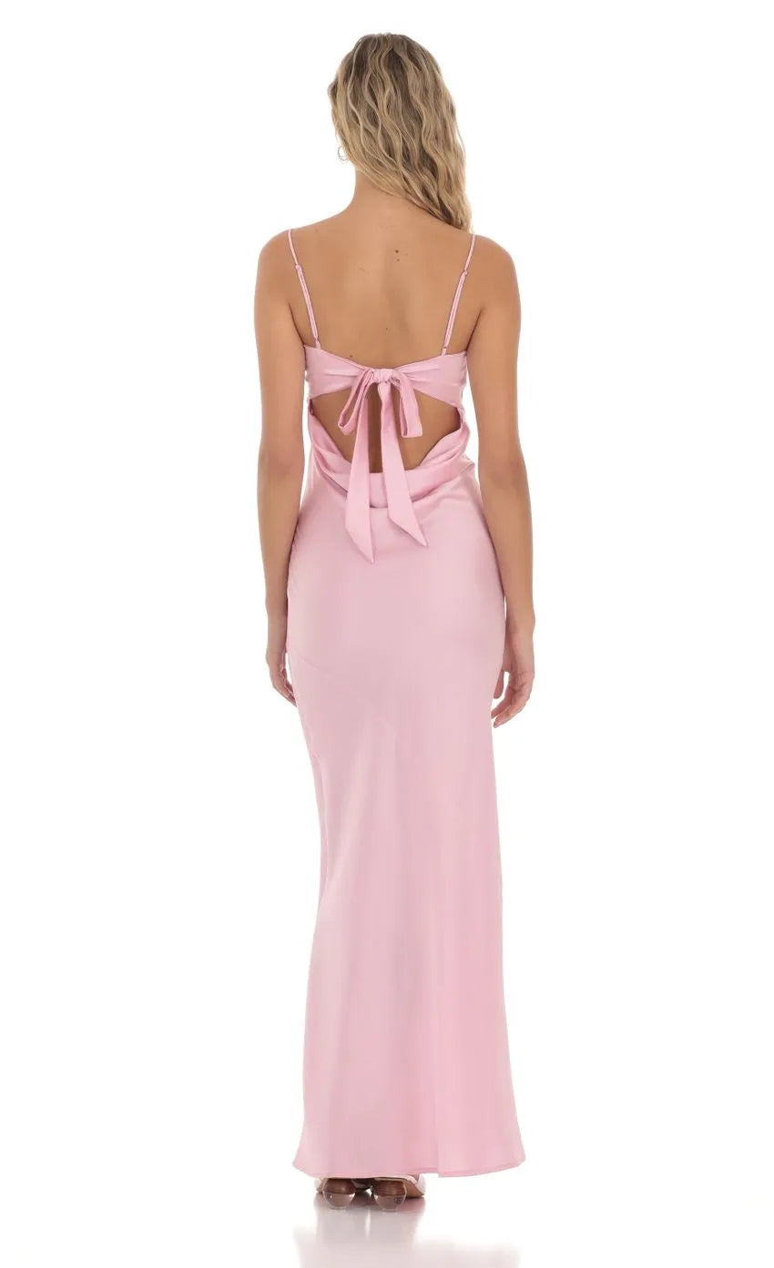 Sheath/Column Spaghetti Straps Sleeveless Up Floor-Length Prom Dress