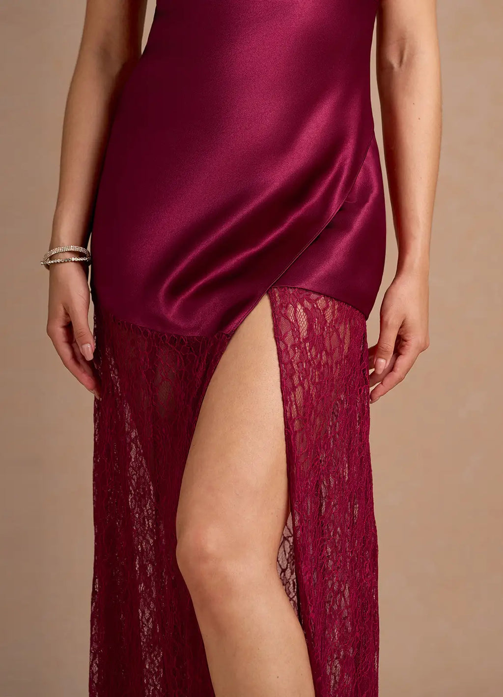 Sheath Cowl Neck Sleeveless Backless Ankle-Length Evening Dress