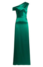 Sheath One-Shoulder Sleeveless Zipper Up Floor-Length Prom Dress