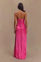 Strapless Prom Dresses for Women Discount Long Bridesmaid Dresses Hot Sale Long Evening Dresses A-Line