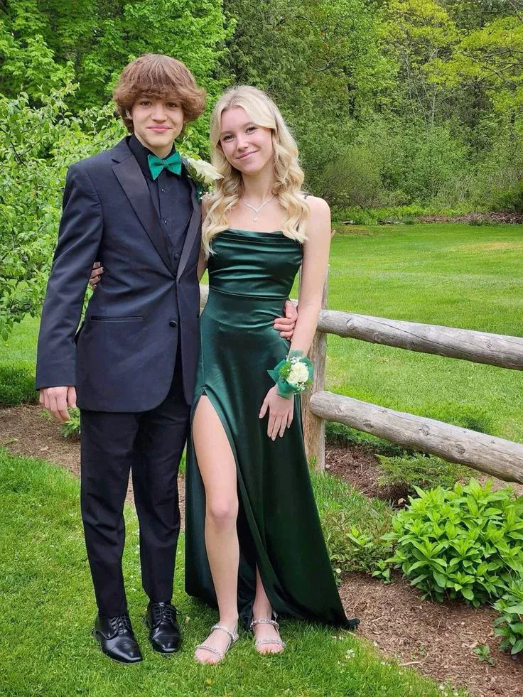 Sleek Mermaid Cowl Neck Sleeveless Maxi Prom Dress