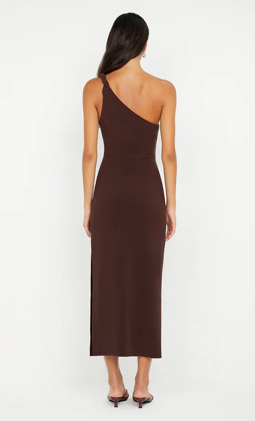 Robe de bal moulante fourreau asymétrique à une épaule sans manches dos ouvert mi-longue à vendre