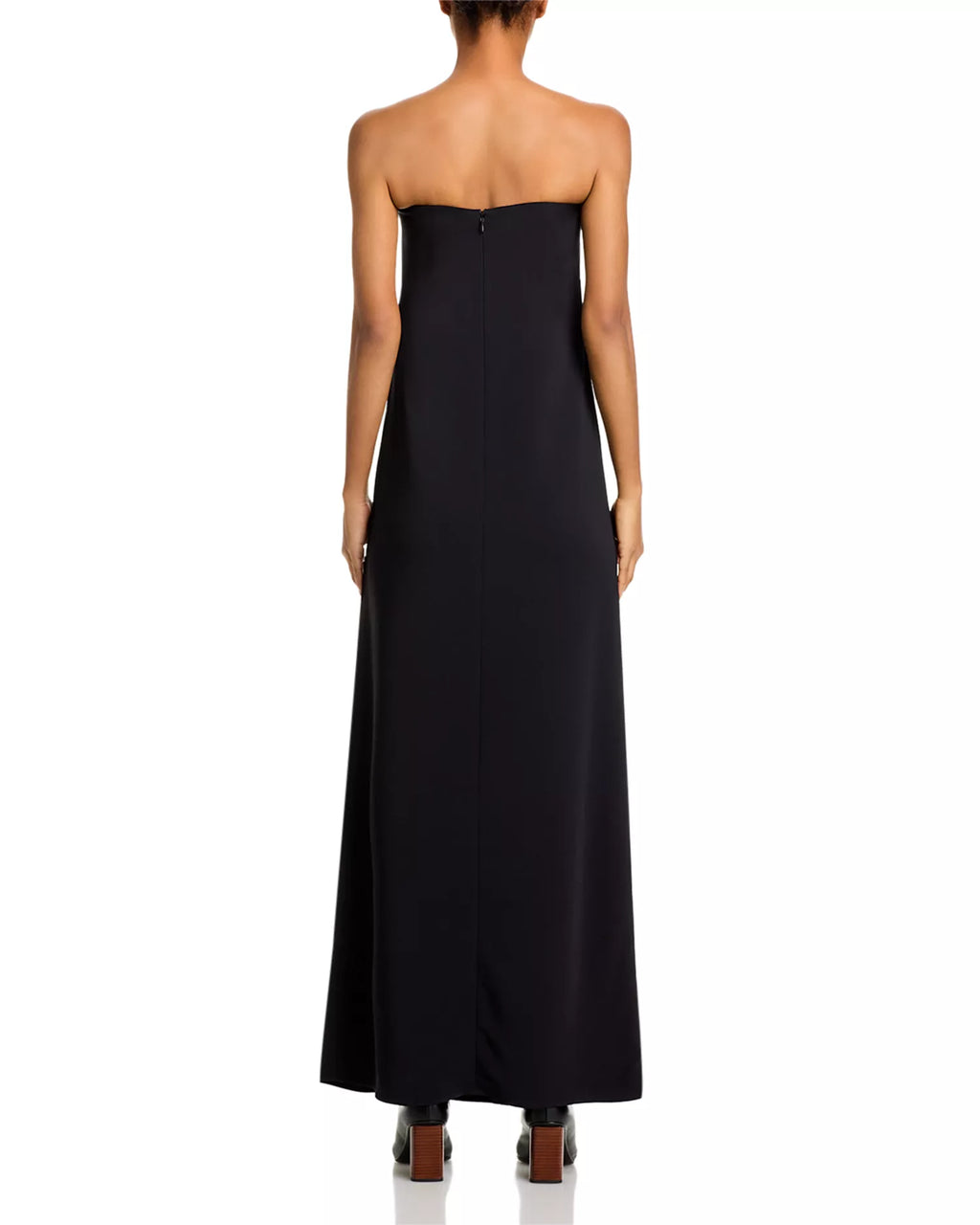 Sleek Sheath Strapless Sweetheart Neck Zipper Back Floor Length For Adults Prom Dress ﻿