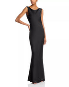 Smooth Sheath Scoop Neck Sleeveless Cowl Back Floor Length Hot Sale Prom Dress