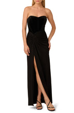 Sophisticated Sheath Strapless Sleeveless Zipper Back Floor Length Evening Dress