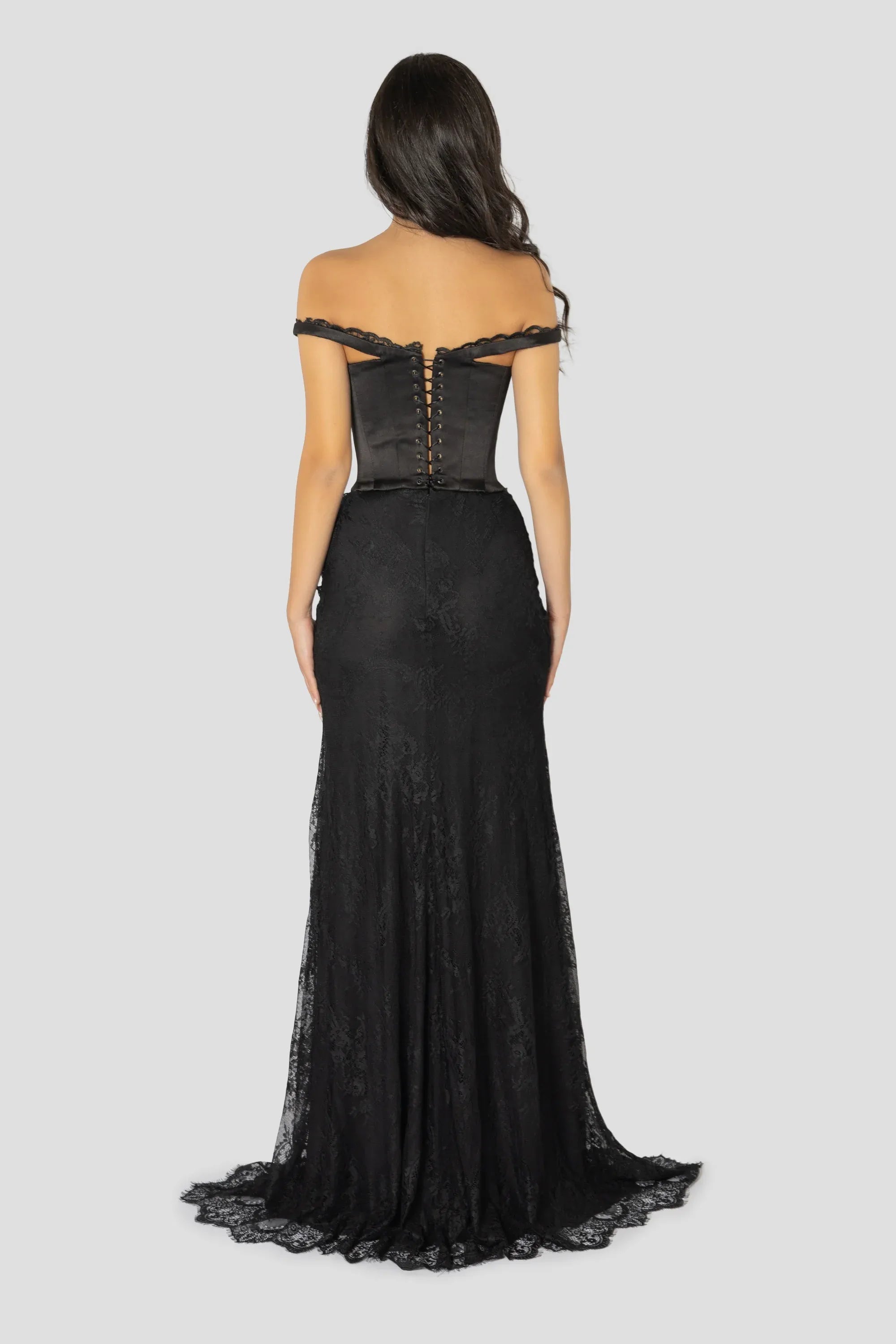 Mermaid/Trumpet Off Shoulder Sleeveless Sweep/Brush Train Prom Dress