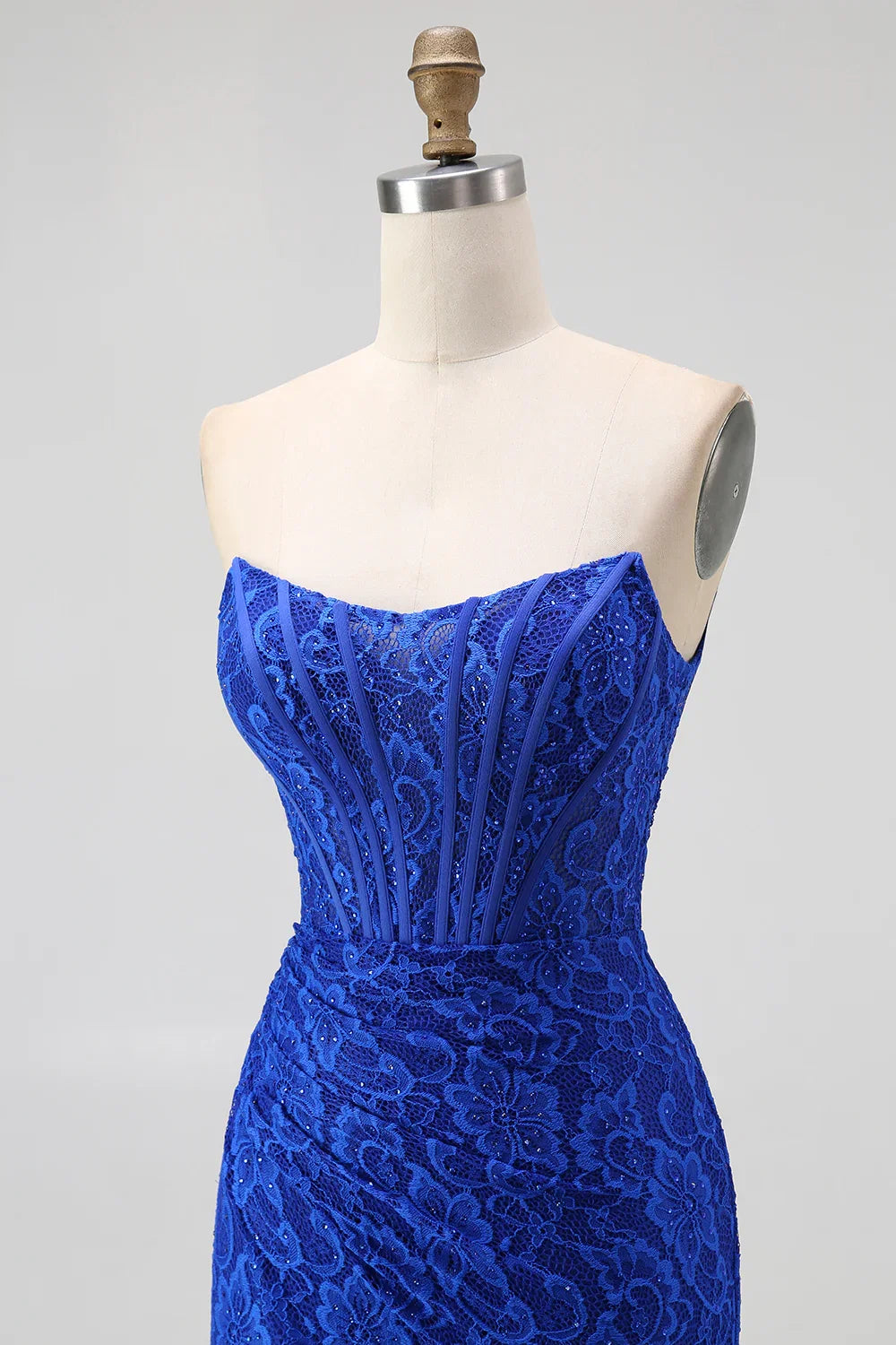 Mermaid/Trumpet Sweetheart Sleeveless Sweep/Brush Train Prom Dress