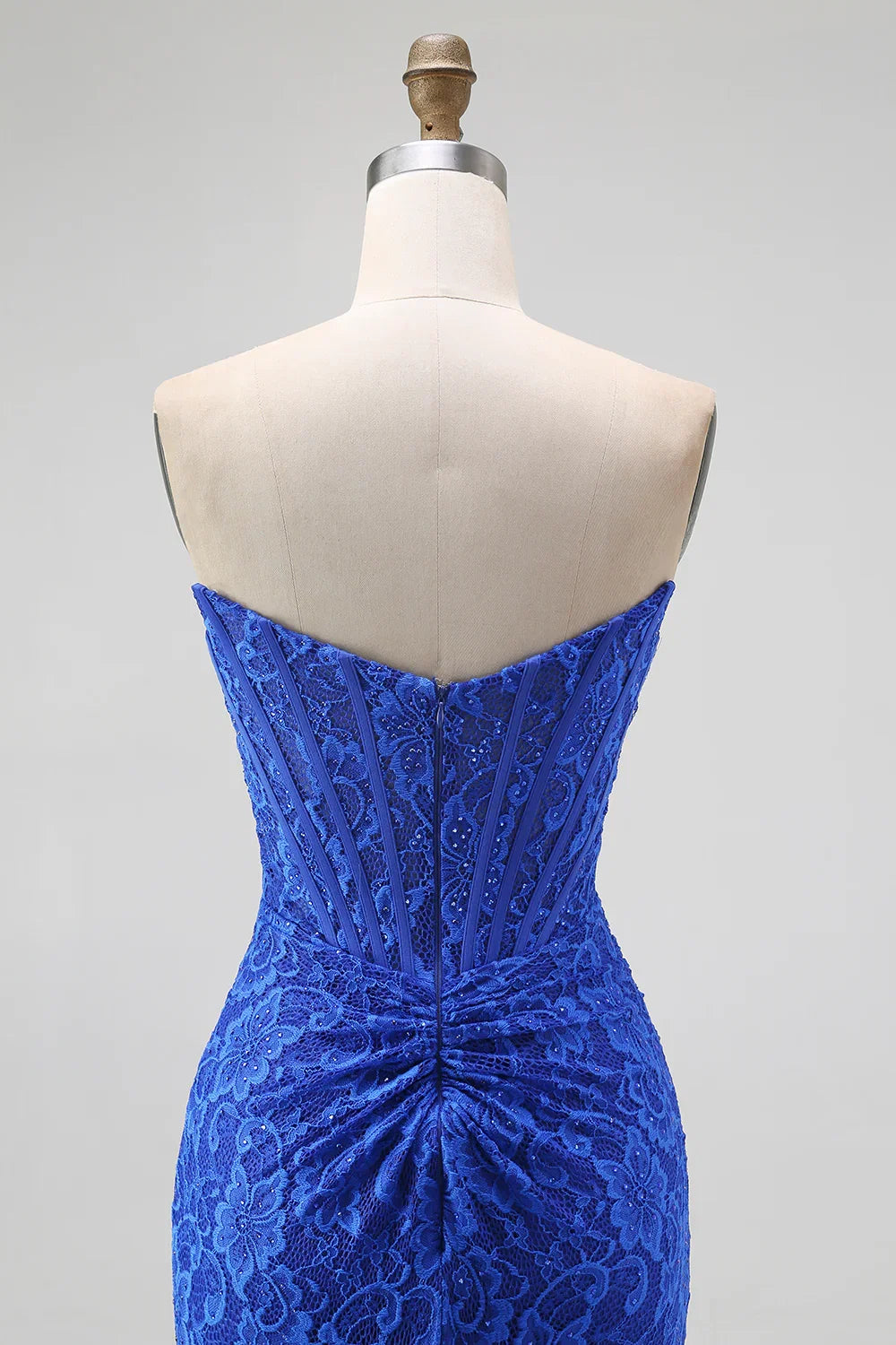 Mermaid/Trumpet Sweetheart Sleeveless Sweep/Brush Train Prom Dress