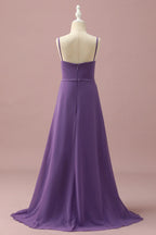Spaghetti Straps Sleeveless A-Line Elegant Off the shoulder Floor length Party Dress For Sale For Ladies