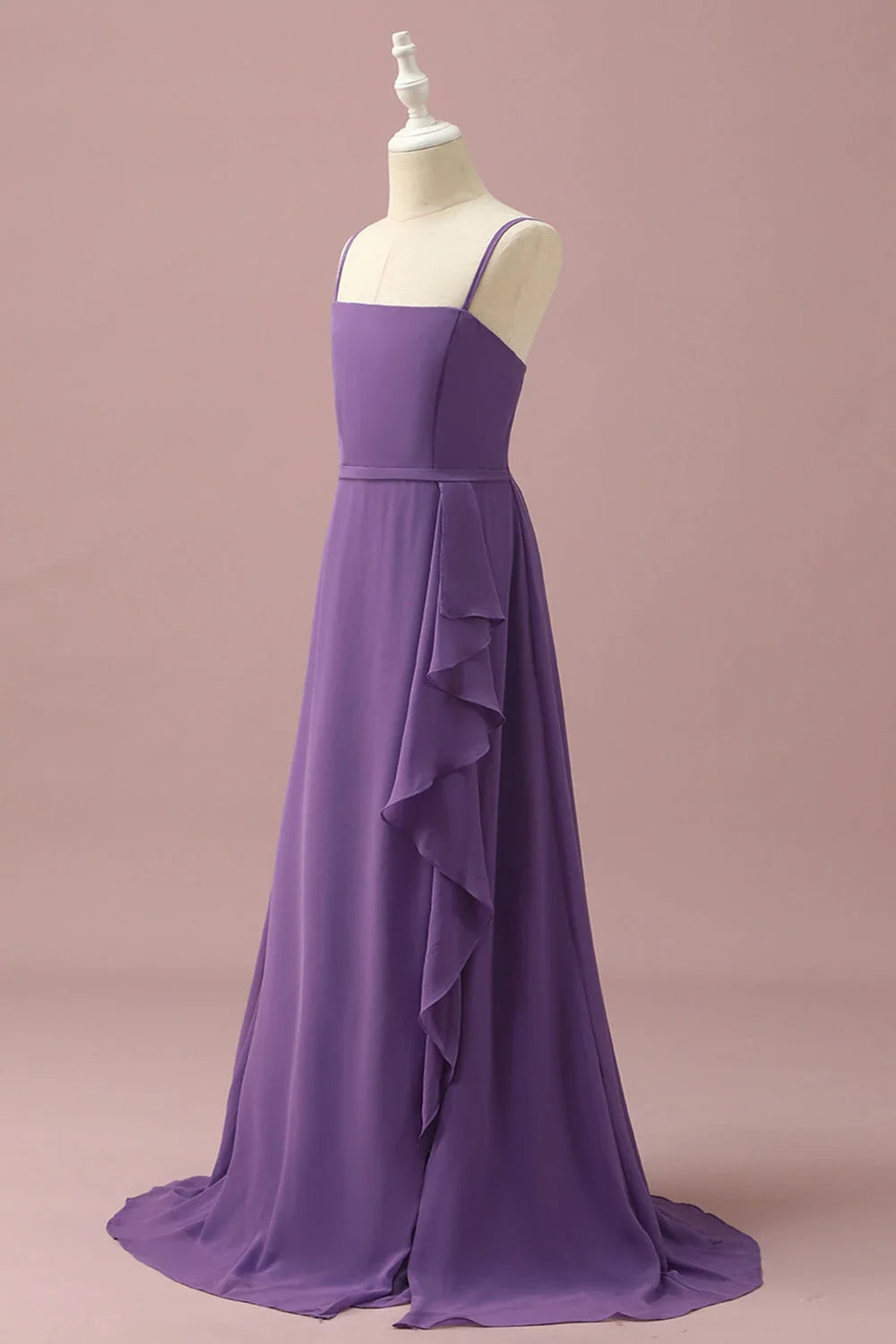 Spaghetti Straps Sleeveless A-Line Elegant Off the shoulder Floor length Party Dress For Sale For Ladies