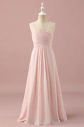 Spaghetti Straps Sleeveless A-Line Pretty Off the shoulder Floor length Party Dress For Sale For Ladies