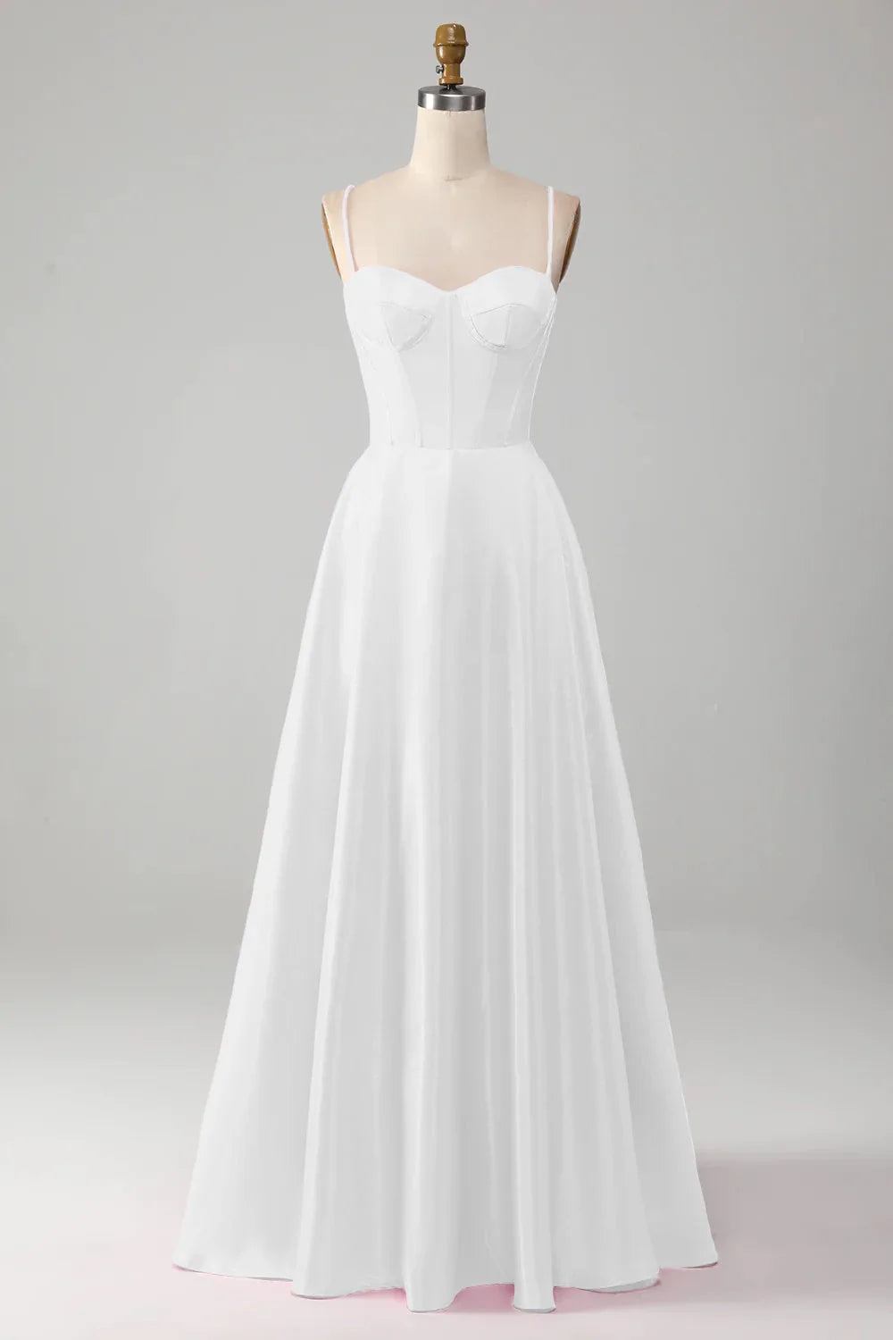 Spaghetti Straps Sleeveless A-Line Simple Off the shoulder Floor length Party Dress For Sale For women